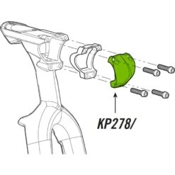 Cannondale KP278/ Stem Faceplate For Slice RS
