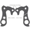 Ghost GRH-23bl / EZ2011 Derailleur Hanger - Black -ROCKSHOX Verkoopwinkel 132651 00 d 226642