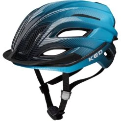 KED Champion Visor Helmet - Blue Black