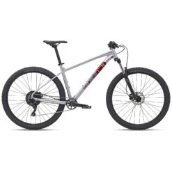 Marin BOBCAT TRAIL 4 - 27.5" Mountain Bike - 2023 - Polish Silver - Dark Red