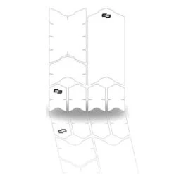 Unleazhed E-Frame Unscratch BP01-E S Frame Protection Tape Down Tube - Clear Matt