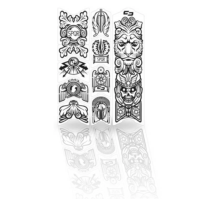 Unleazhed Frame Unscratch Bp01-S Frame Protection Tape Down Tube - Empire Black Glossy 3 Unleazhed Frame Unscratch Bp01-S Frame Protection Tape Down Tube - Empire Black Glossy