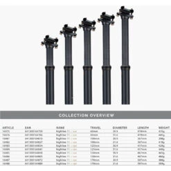 Crankbrothers Highline 11 Dropper Seatpost | Black - 170mm Travel -ROCKSHOX Verkoopwinkel crankbrothers highline 11 overview 1097434