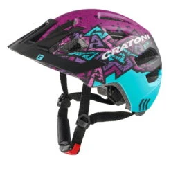 CRATONI Maxster Pro Kids Helmet - Wild-purple Matt