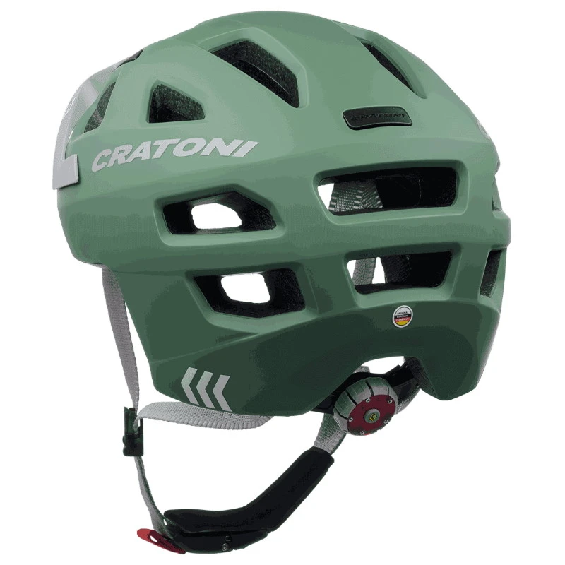 CRATONI Maxster Pro Kids Helmet - Stone Matt 4 CRATONI Maxster Pro Kids Helmet - Stone Matt - Afbeelding 2