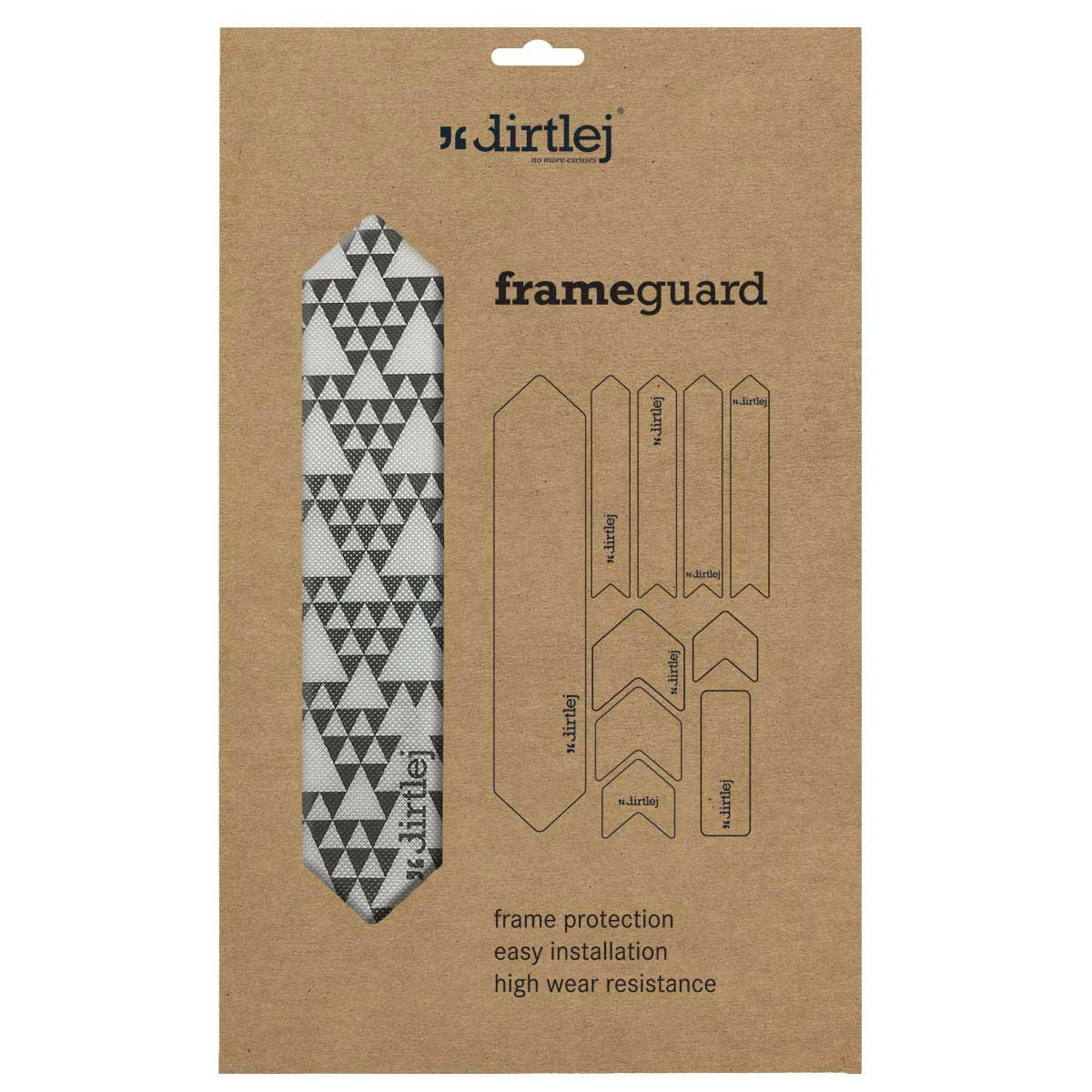 Dirtlej Bikeprotection Frame Guard - Triangle 3 Dirtlej Bikeprotection Frame Guard - Triangle
