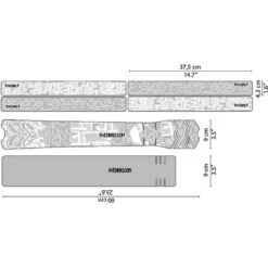 DYEDBRO Beschermfolie Voor Het Frame - Aotearoa - White Matte