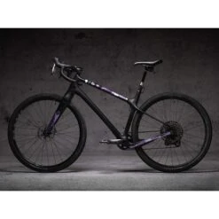 DYEDBRO Grinduro Gravel Beschermfolie Voor Het Frame - Purple Matte -ROCKSHOX Verkoopwinkel dyedbro frame protection kit grinduro gravel purple matte 3 1494137