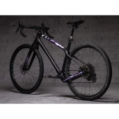 DYEDBRO Grinduro Gravel Beschermfolie Voor Het Frame - Purple Matte -ROCKSHOX Verkoopwinkel dyedbro frame protection kit grinduro gravel purple matte 4 1494138
