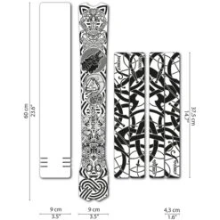 DYEDBRO Beschermfolie Voor Het Frame Viking - Black Gloss