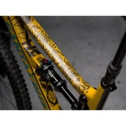 DYEDBRO Beschermfolie Voor Het Frame Viking - Black Gloss -ROCKSHOX Verkoopwinkel dyedbro frame protection kit viking black gloss 5 1494072