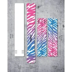 DYEDBRO Frame Protection Kit Zebra Retro - Matt -ROCKSHOX Verkoopwinkel dyedbro frame protection kit zebra retro6 1003770