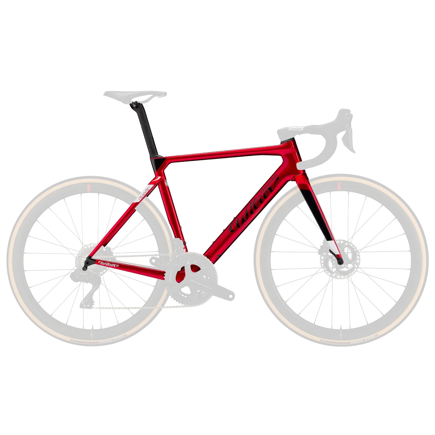 Wilier FILANTE SLR Disc - Carbon Frame Set - 2023 - Velvet Red Glossy 3 Wilier FILANTE SLR Disc - Carbon Frame Set - 2023 - Velvet Red Glossy