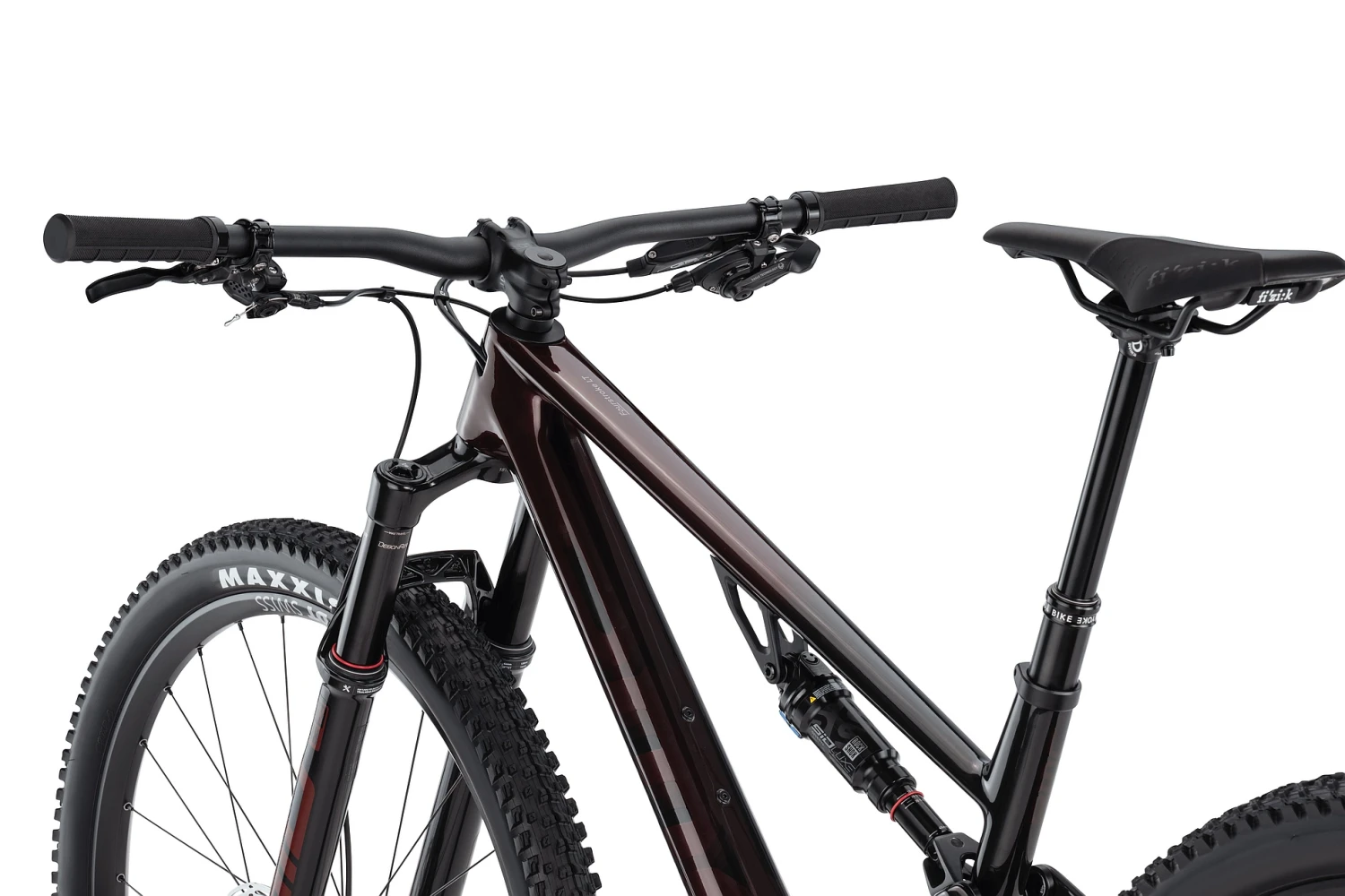 BMC FOURSTROKE LT ONE - 29" Carbon Mountainbike - 2024 - Bordeaux Red / Black 7 BMC FOURSTROKE LT ONE - 29" Carbon Mountainbike - 2024 - Bordeaux Red / Black - Afbeelding 5