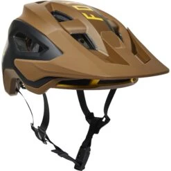 Fox Racing FOX Speedframe Pro MIPS Helm - Blocked - Nutmeg
