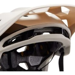 Fox Racing FOX Speedframe Pro MIPS Helm - Blocked - Vintage White -ROCKSHOX Verkoopwinkel fox speedframe pro mips helmet blocked vintage white 7 1550580