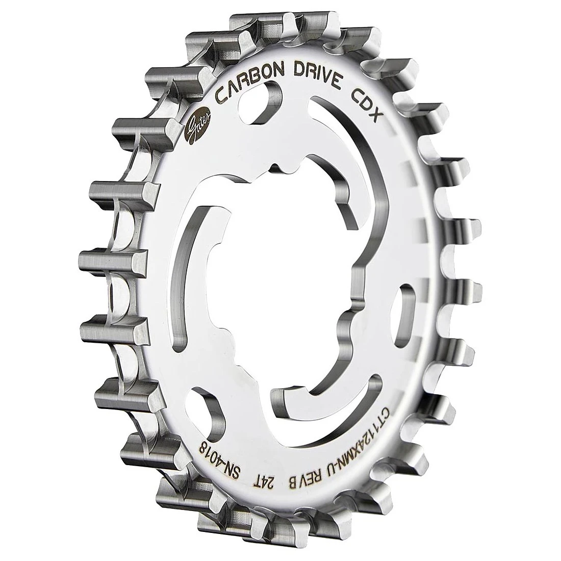 Gates Carbon Drive CDX Riemschijf - Achteraan | Surefit 3-Lobe Unified (XU) | Voor Shimano Alfine (8/11s) / Nexus (7/8s) 4 Gates Carbon Drive CDX Riemschijf - Achteraan | Surefit 3-Lobe Unified (XU) | Voor Shimano Alfine (8/11s) / Nexus (7/8s) - Afbeelding 2