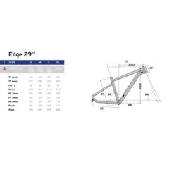 Lapierre Edge 2.9 - 29" Mountainbike - 2023 -ROCKSHOX Verkoopwinkel geo edge 29 2021 1039260 2