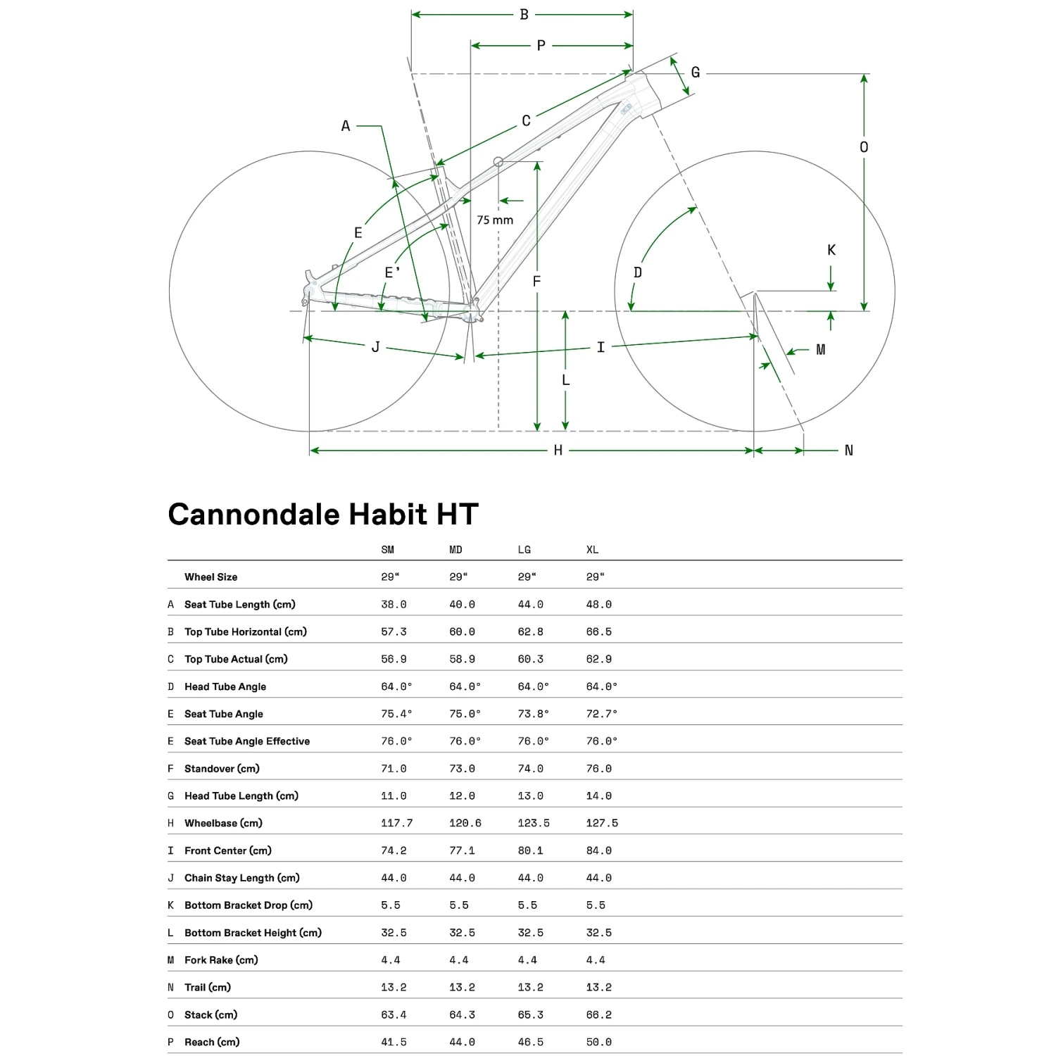 Cannondale HABIT HT 1 - 29" Mountainbike - 2023 - Cinnamon 4 Cannondale HABIT HT 1 - 29" Mountainbike - 2023 - Cinnamon - Afbeelding 2