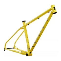 Veloheld IRON - 27.5+/29" MTB Frame - 2022 - JPM Yellow -ROCKSHOX Verkoopwinkel geo iron frame yellow 2 1234988