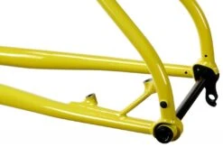 Veloheld IRON - 27.5+/29" MTB Frame - 2022 - JPM Yellow -ROCKSHOX Verkoopwinkel geo iron frame yellow 7 1234993