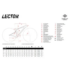Ghost Lector SF LC Essential - 29" Carbon Mountainbike - 2023 - Raw Carbon / Blue -ROCKSHOX Verkoopwinkel geo lector sf lc 1099973