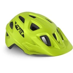 MET Echo Helmet - Lime Green Matt
