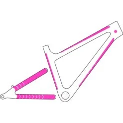 Muc-Off Frame Protection Kit E-MTB - Bolt/pink -ROCKSHOX Verkoopwinkel muc off frame protection kit dh enduro trail bolt pink 4 1289862
