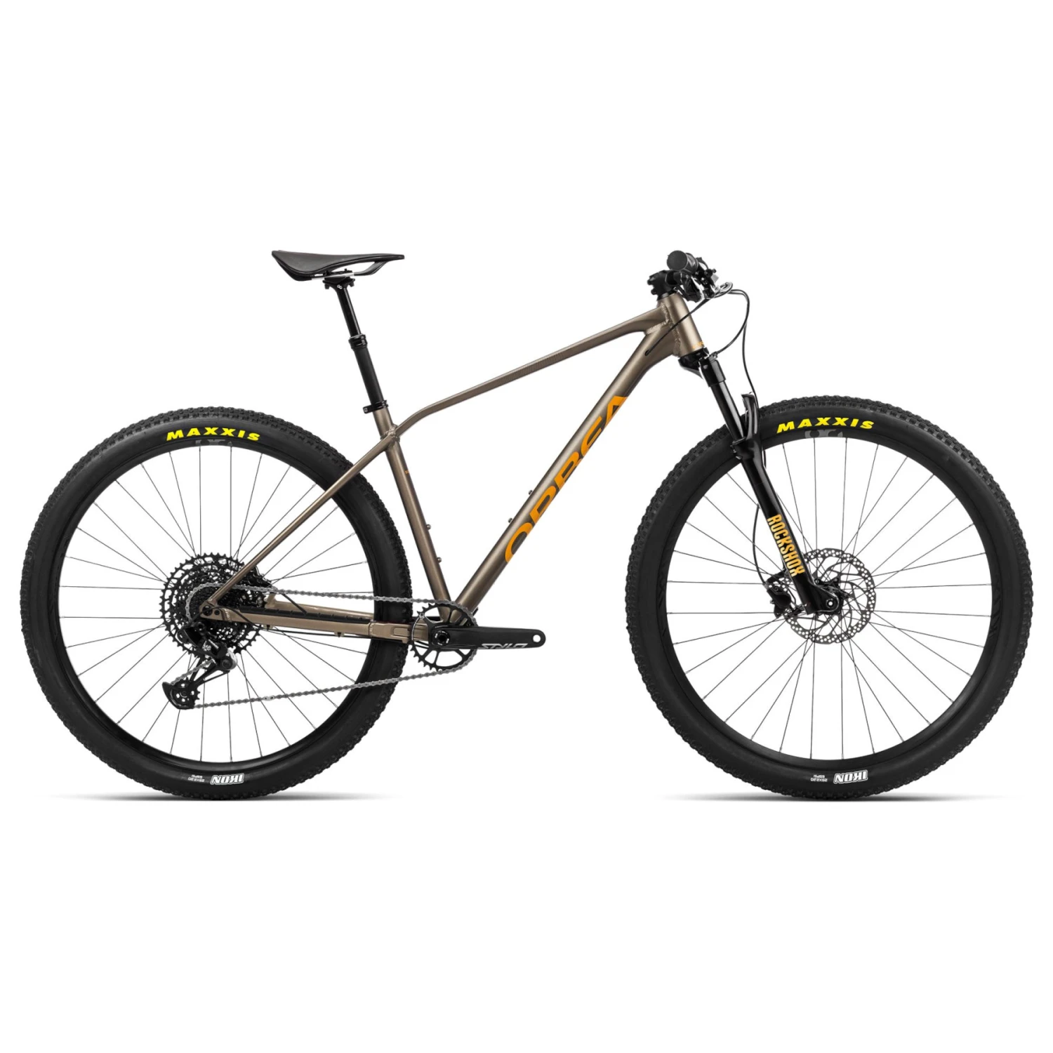 Orbea ALMA H10-EAGLE Mountain Bike - 2023 - Taupe Brown (matt/gloss) 3 Orbea ALMA H10-EAGLE Mountain Bike - 2023 - Taupe Brown (matt/gloss)