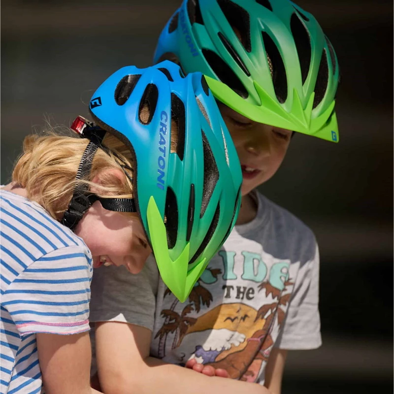 CRATONI Pacer Jr. Youth Helmet - Ocean-blue Matt 5 CRATONI Pacer Jr. Youth Helmet - Ocean-blue Matt - Afbeelding 3