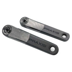 Praxis Works Aluminium ECrank Crankarmen Voor Specialized Levo SL / Kenevo SL / Creo SL - Zwart