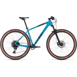 CUBE REACTION C:62 ONE - 29" Carbon Mountainbike - 2023 - Aquamarine / Black