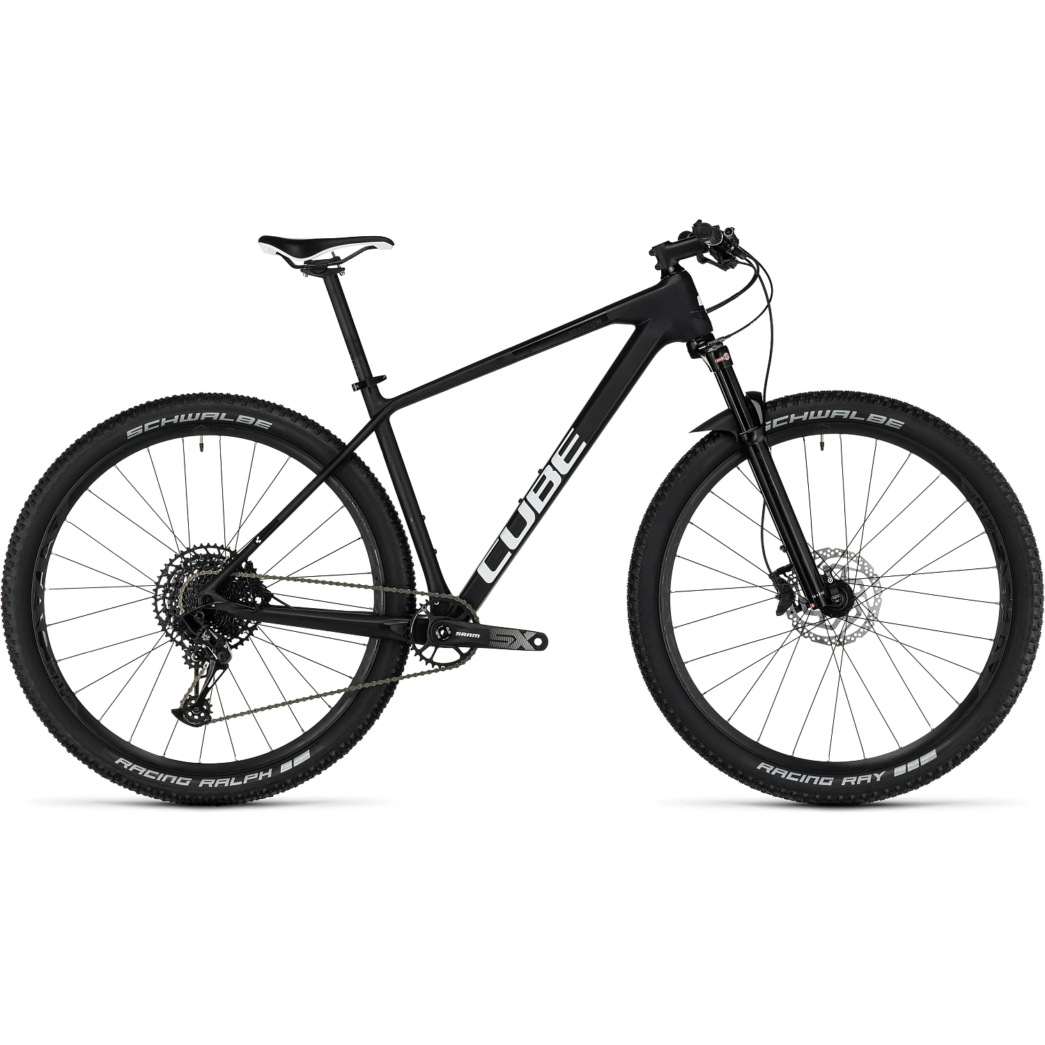 CUBE REACTION C:62 ONE - 29" Carbon Mountainbike - 2023 - Carbon / White 3 CUBE REACTION C:62 ONE - 29" Carbon Mountainbike - 2023 - Carbon / White