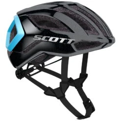 SCOTT Centric Plus (CE) Helm - Black/light Blue
