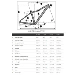 SCOTT CONTESSA ACTIVE 50 EQ - Women Mountainbike - 2022 - Amethyst Silver / Dark Lavender -ROCKSHOX Verkoopwinkel scott contessa active geo 867993 1