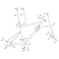 BMC Seatpost Clamp #18 For Roadmachine 01/02 - 300705 -ROCKSHOX Verkoopwinkel seatpost clamp 300705 1124478
