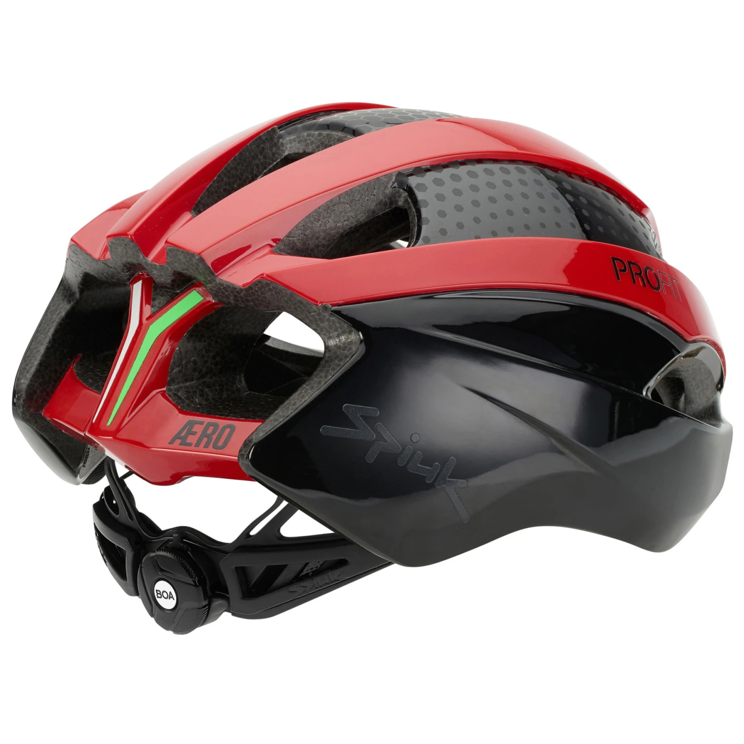 Spiuk PROFIT Aero Helm - Red/black 4 Spiuk PROFIT Aero Helm - Red/black - Afbeelding 2