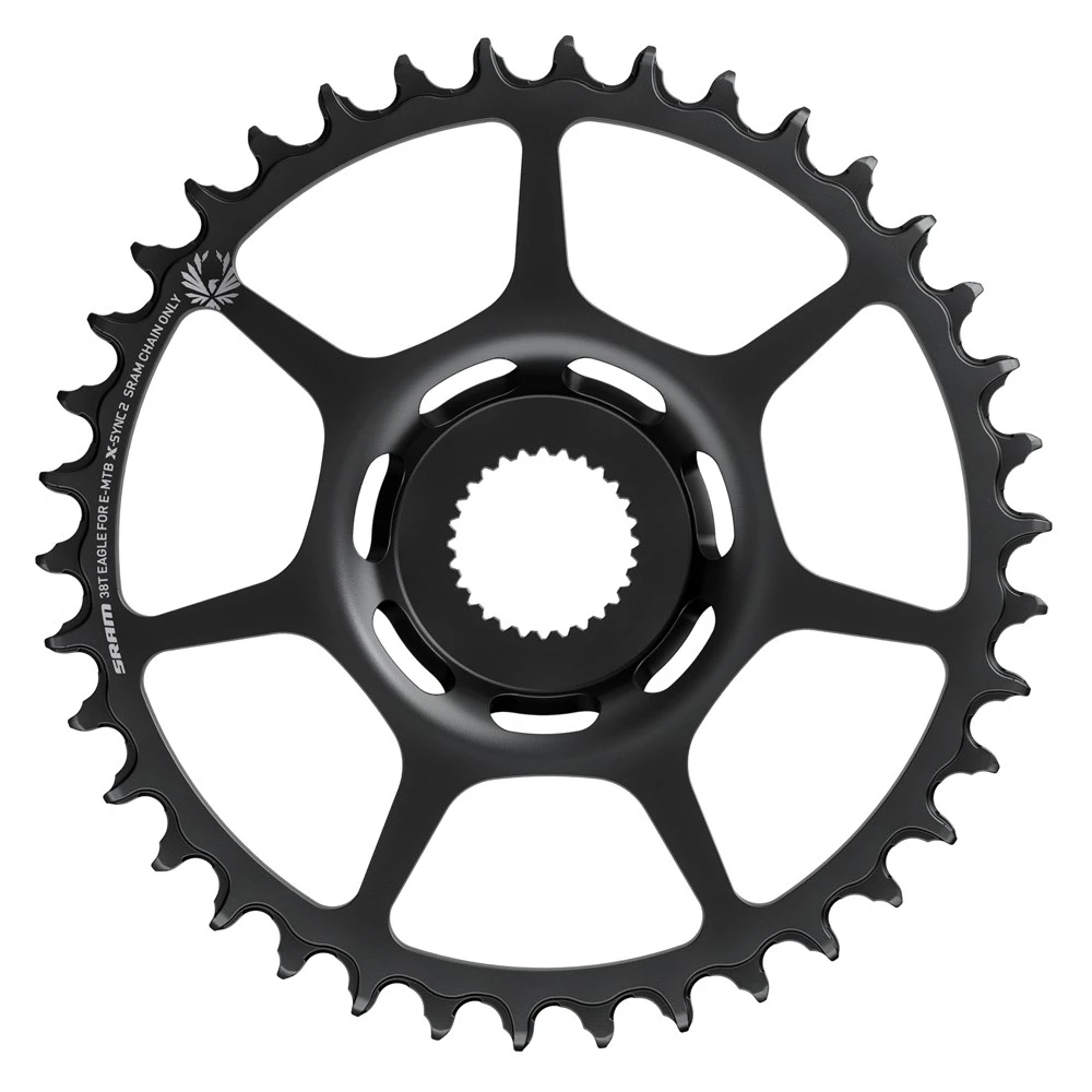 SRAM Eagle X-SYNC 2 Direct Mount Chainring - For Bosch E-Bike Drivetrains - 38 Teeth - Boost 3 SRAM Eagle X-SYNC 2 Direct Mount Chainring - For Bosch E-Bike Drivetrains - 38 Teeth - Boost