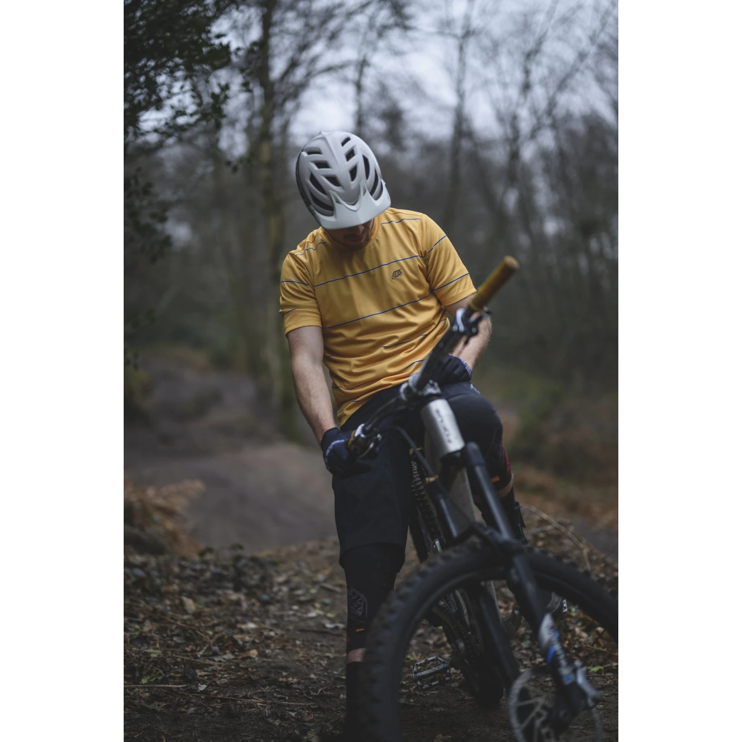 Troy Lee Designs A1 Drone Helmet - Dark Slate Blue 11 Troy Lee Designs A1 Drone Helmet - Dark Slate Blue - Afbeelding 9