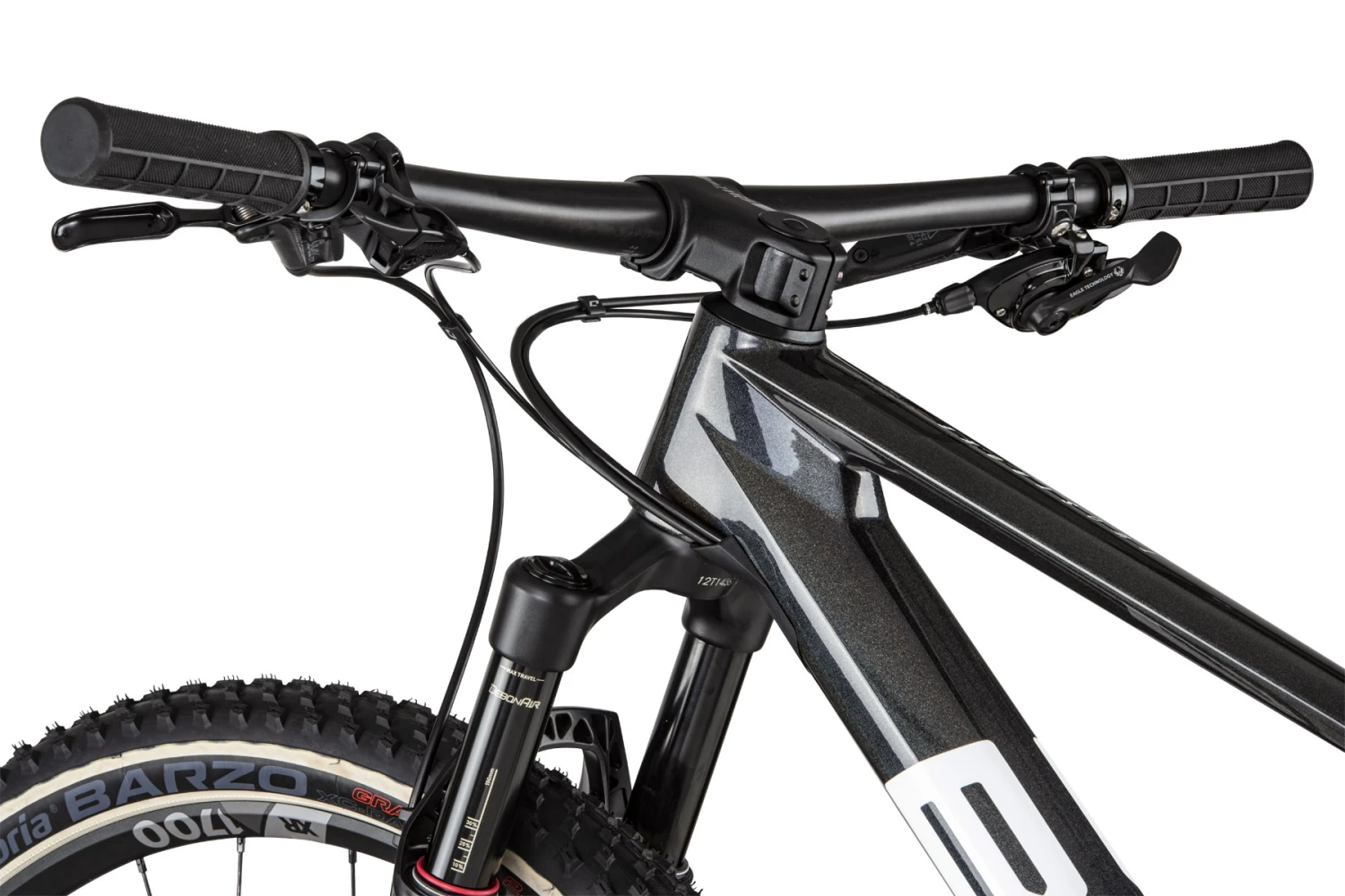 BMC TWOSTROKE 01 TWO - 29" Carbon Mountain Bike - 2023 - Anthracite Prisma / White 9 BMC TWOSTROKE 01 TWO - 29" Carbon Mountain Bike - 2023 - Anthracite Prisma / White - Afbeelding 7