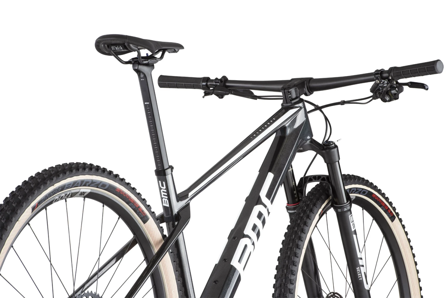 BMC TWOSTROKE 01 TWO - 29" Carbon Mountain Bike - 2023 - Anthracite Prisma / White 10 BMC TWOSTROKE 01 TWO - 29" Carbon Mountain Bike - 2023 - Anthracite Prisma / White - Afbeelding 8