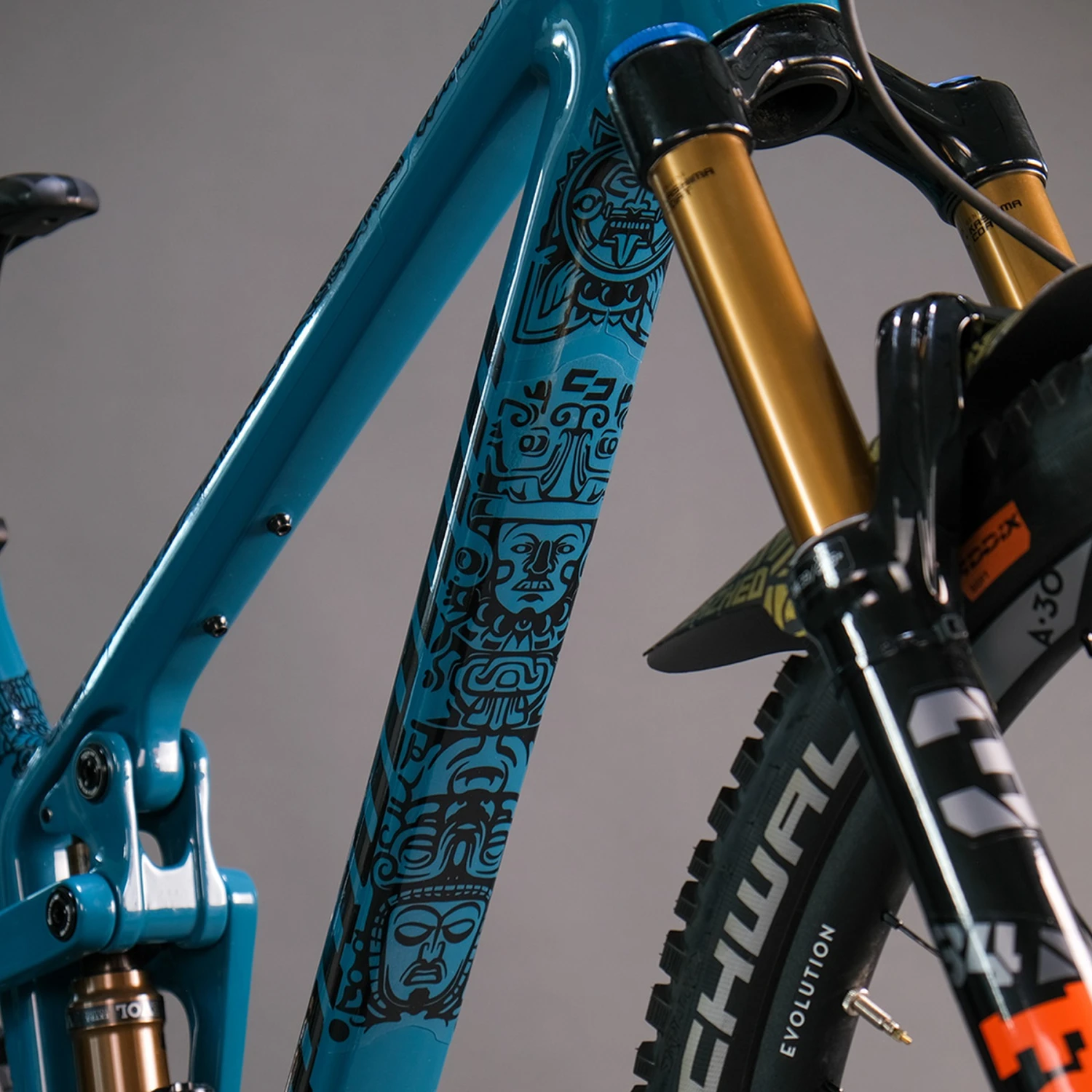 Unleazhed Frame Unscratch Bp01-S Frame Protection Tape Down Tube - Eldorado Black Matt 4 Unleazhed Frame Unscratch Bp01-S Frame Protection Tape Down Tube - Eldorado Black Matt - Afbeelding 2