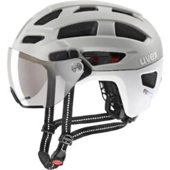 Uvex Finale Visor Helm - Sand-white Mat
